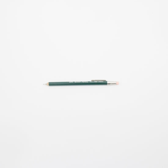 OHTO｜木軸附夾自動鉛筆 - 墨綠