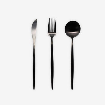 304不鏽鋼餐具系列-黑